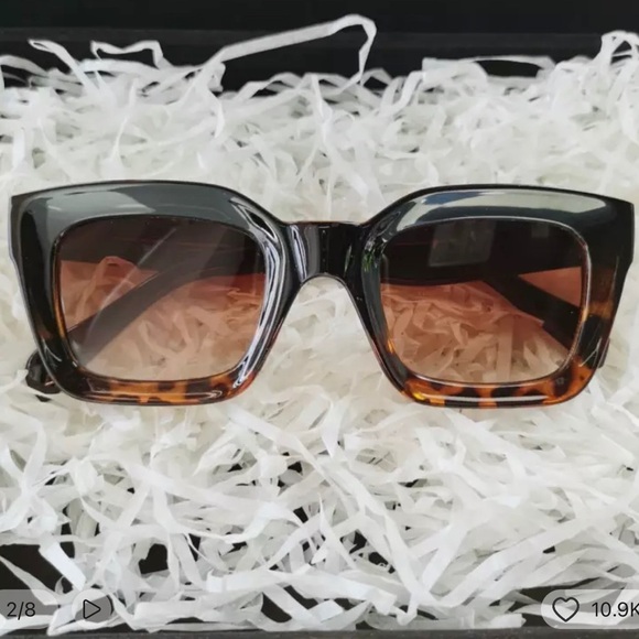 Vintage Square Sunglasses uv400 main image 4